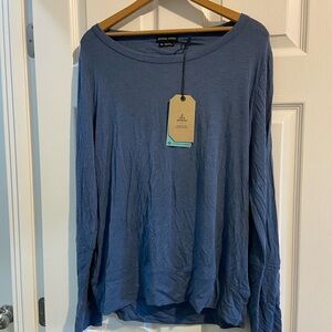 Prana Open Back Long Sleeve Tee
